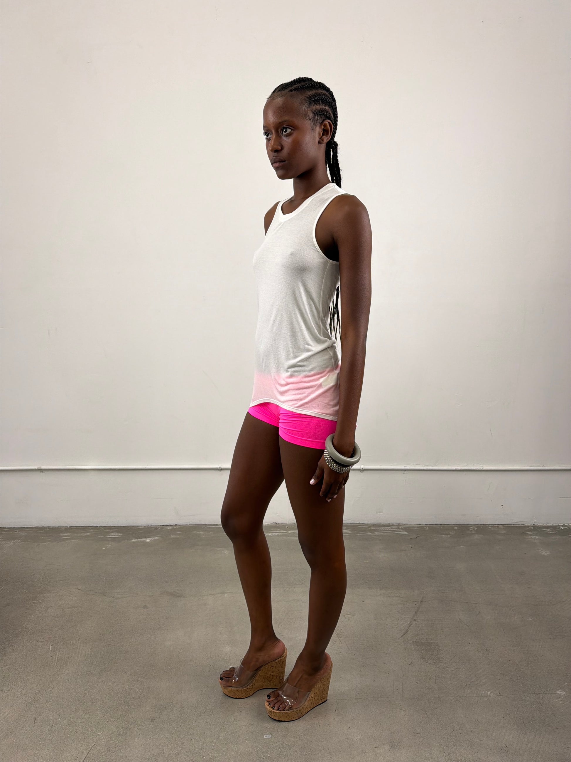 Helmut Lang Sheer Tank Top