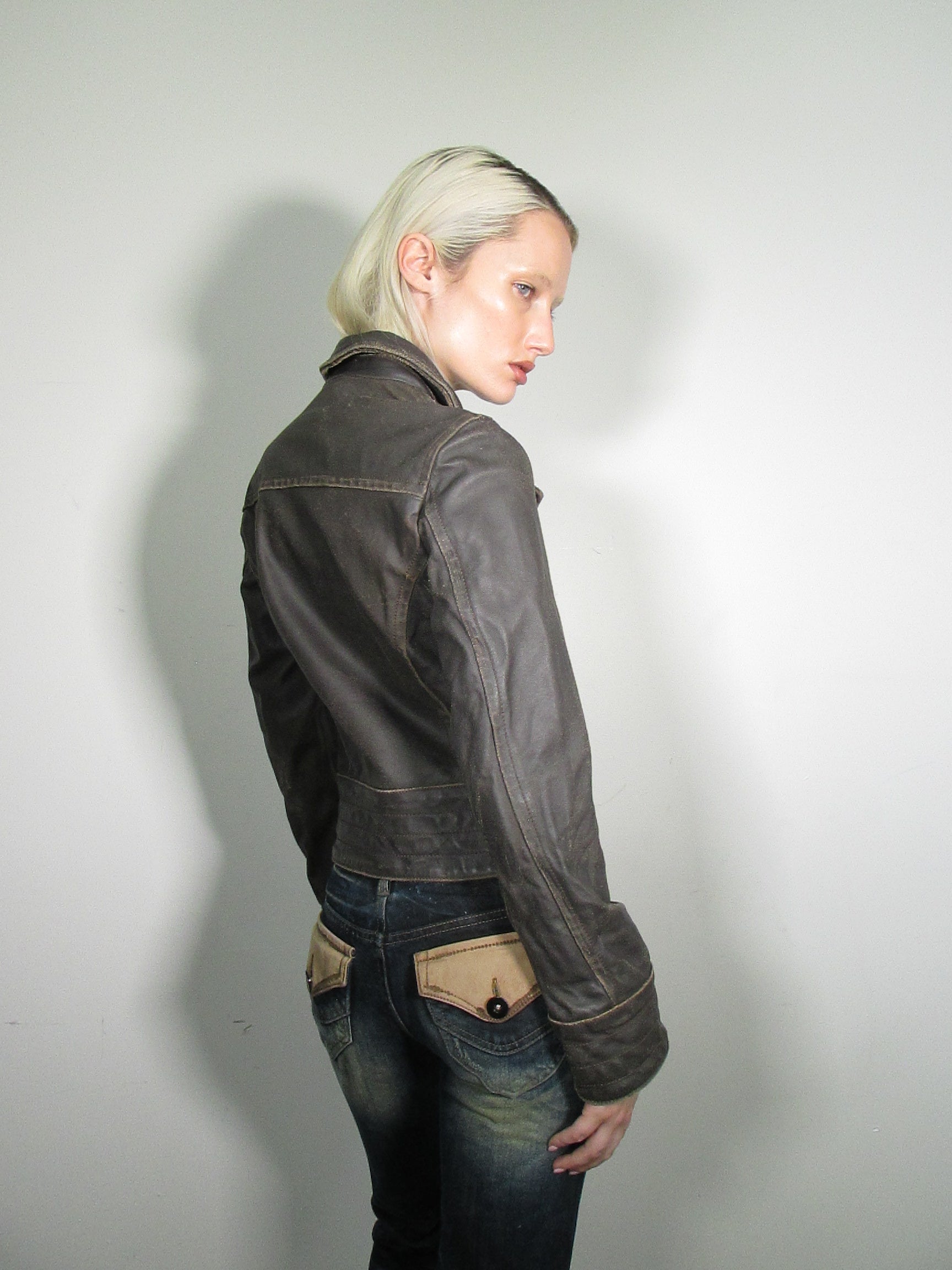 ‘Quintessa’ Miss Sixty Leather Jacket
