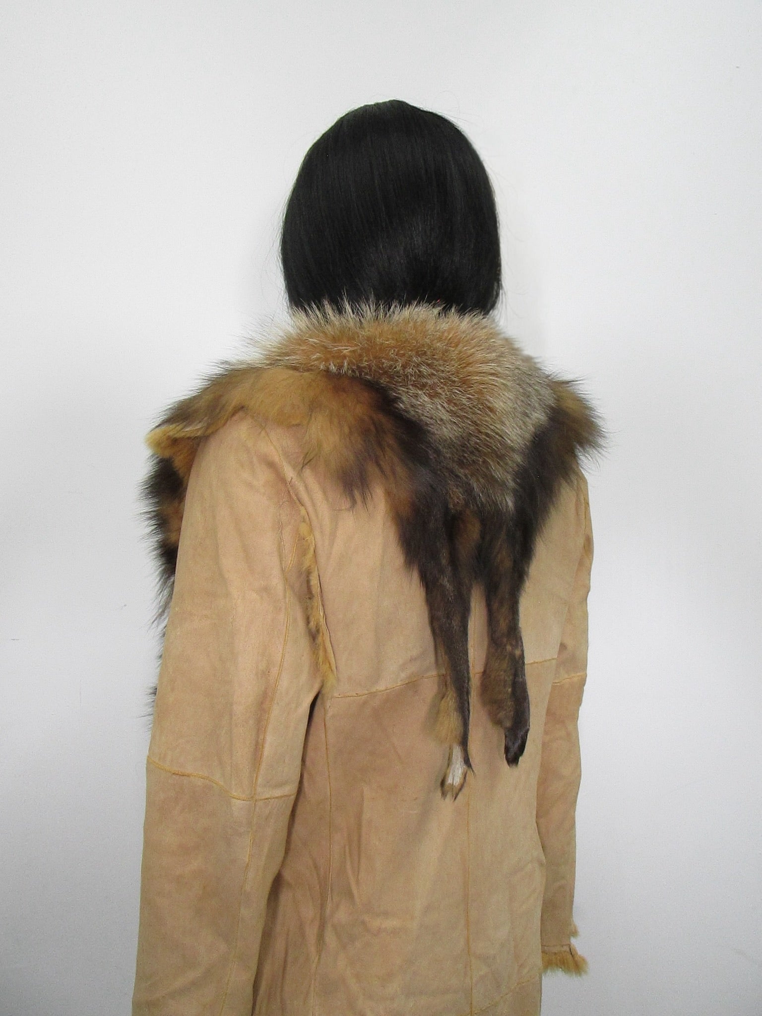 ‘Iliana’ 1of1 Fox Fur Trench