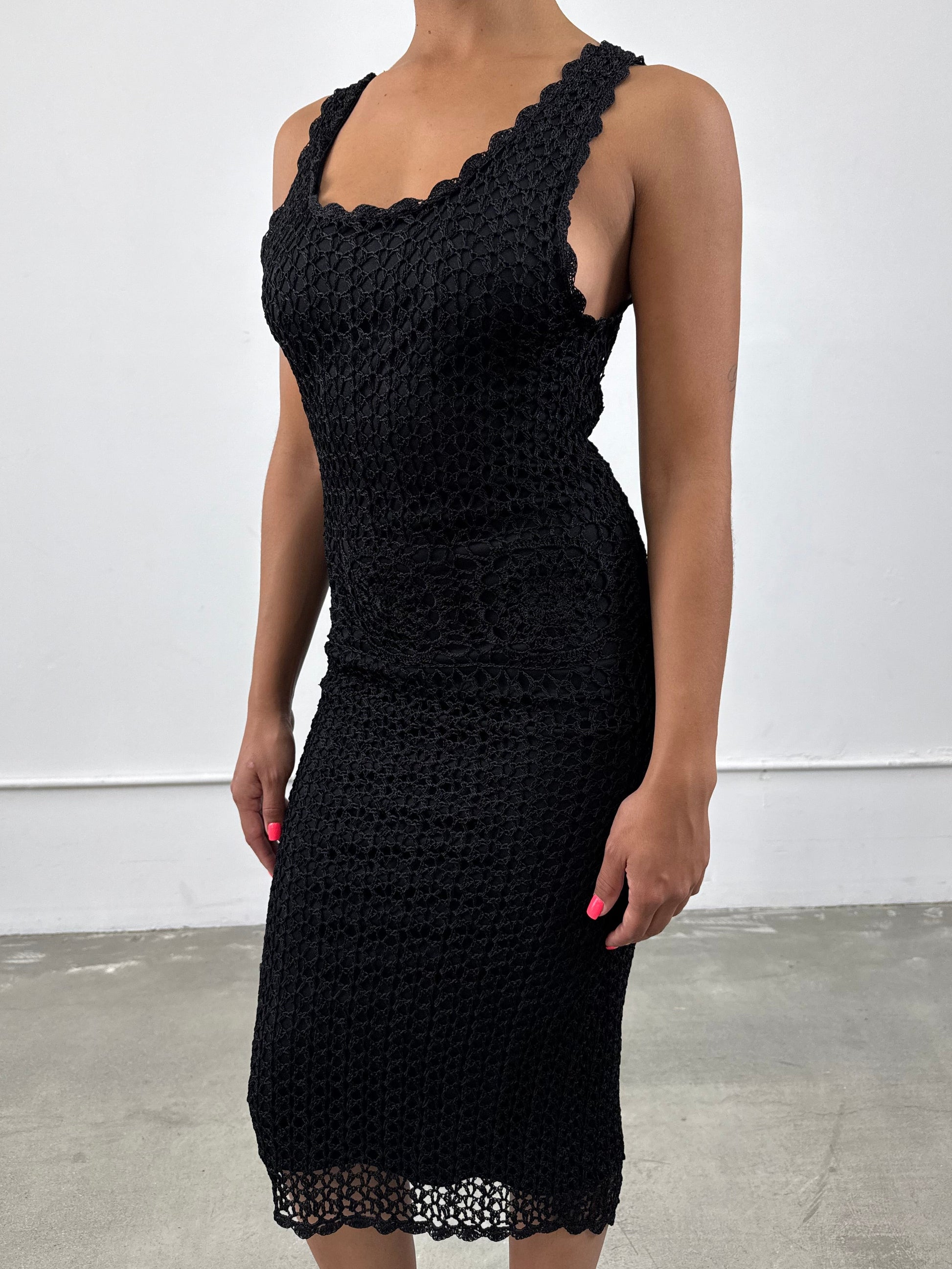 ‘Ophélie’ Crochet Dress