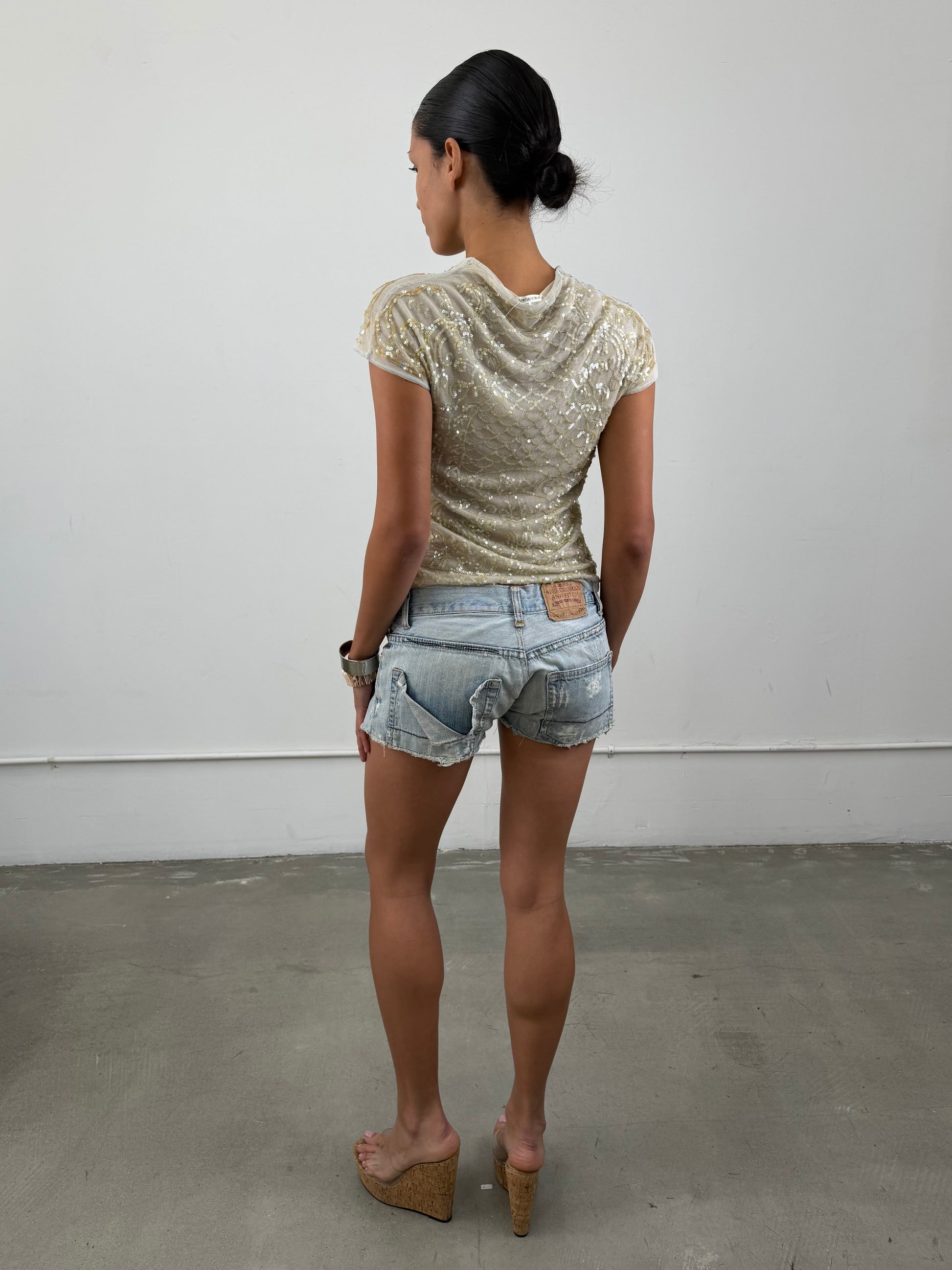 Vivienne Tam Sequin Top