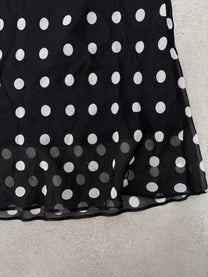 'Inès' Polka Dot Skirt