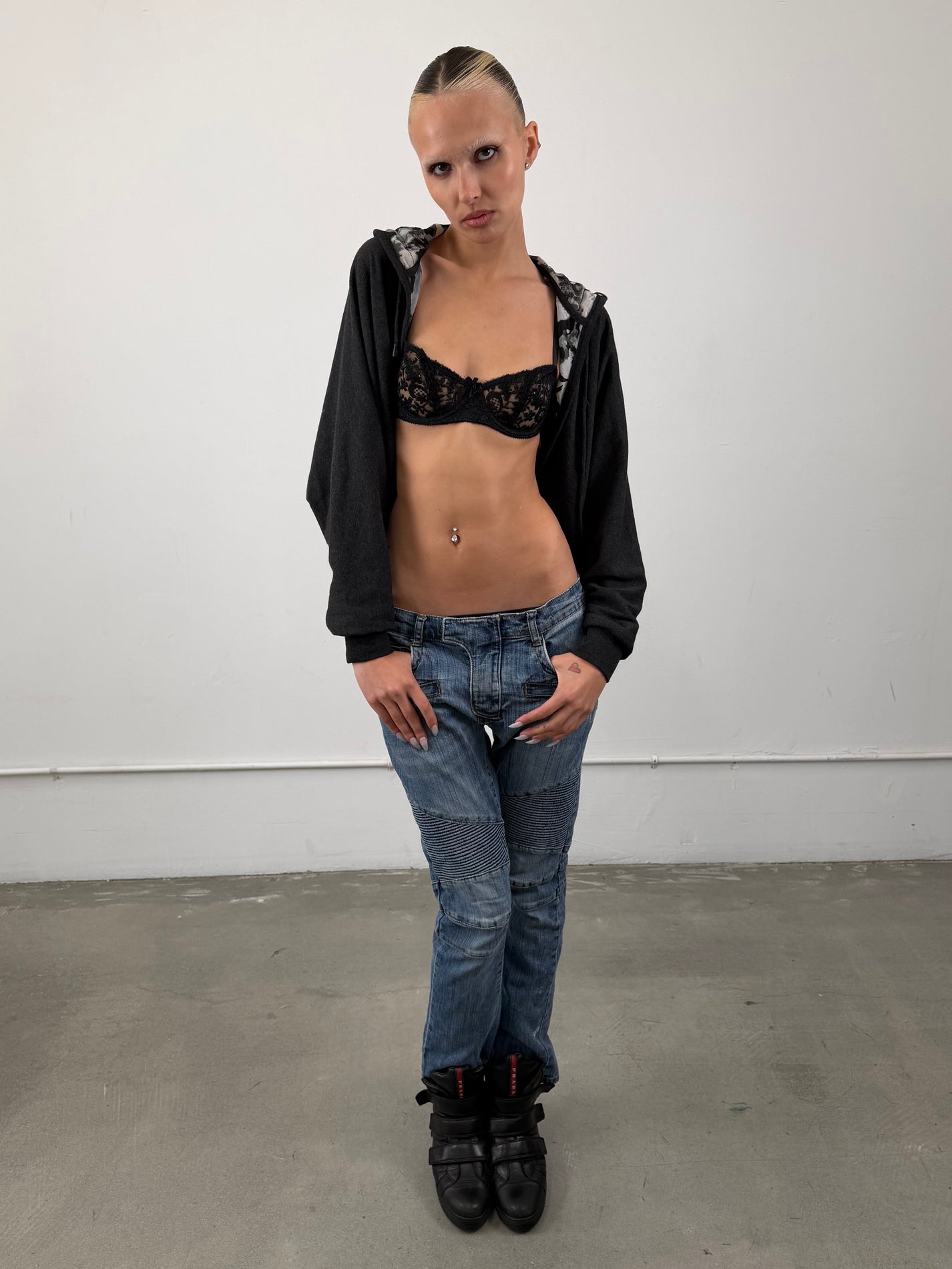 Balmain Moto Jeans