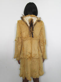 ‘Iliana’ 1of1 Fox Fur Trench