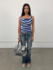 Gunmetal Firkin Handbag