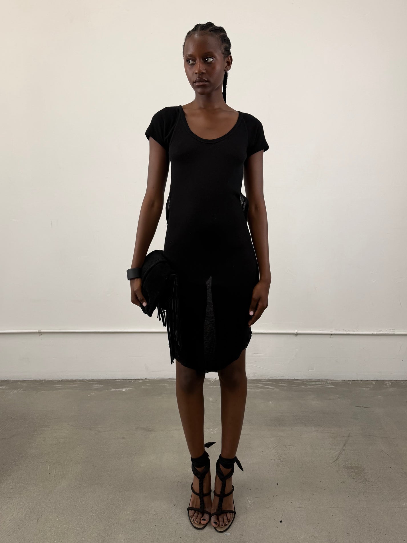 ‘Argyo’ Black Dress