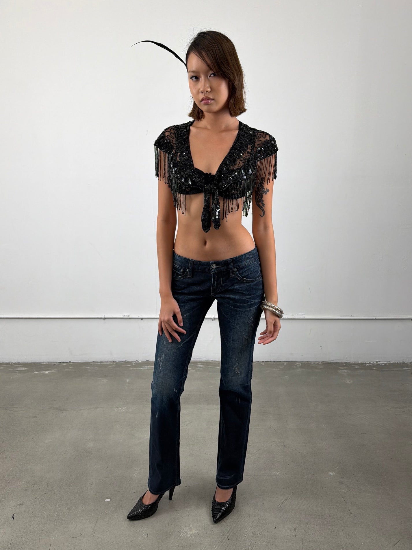 ‘Léonie’ Japanese Skinny Jeans
