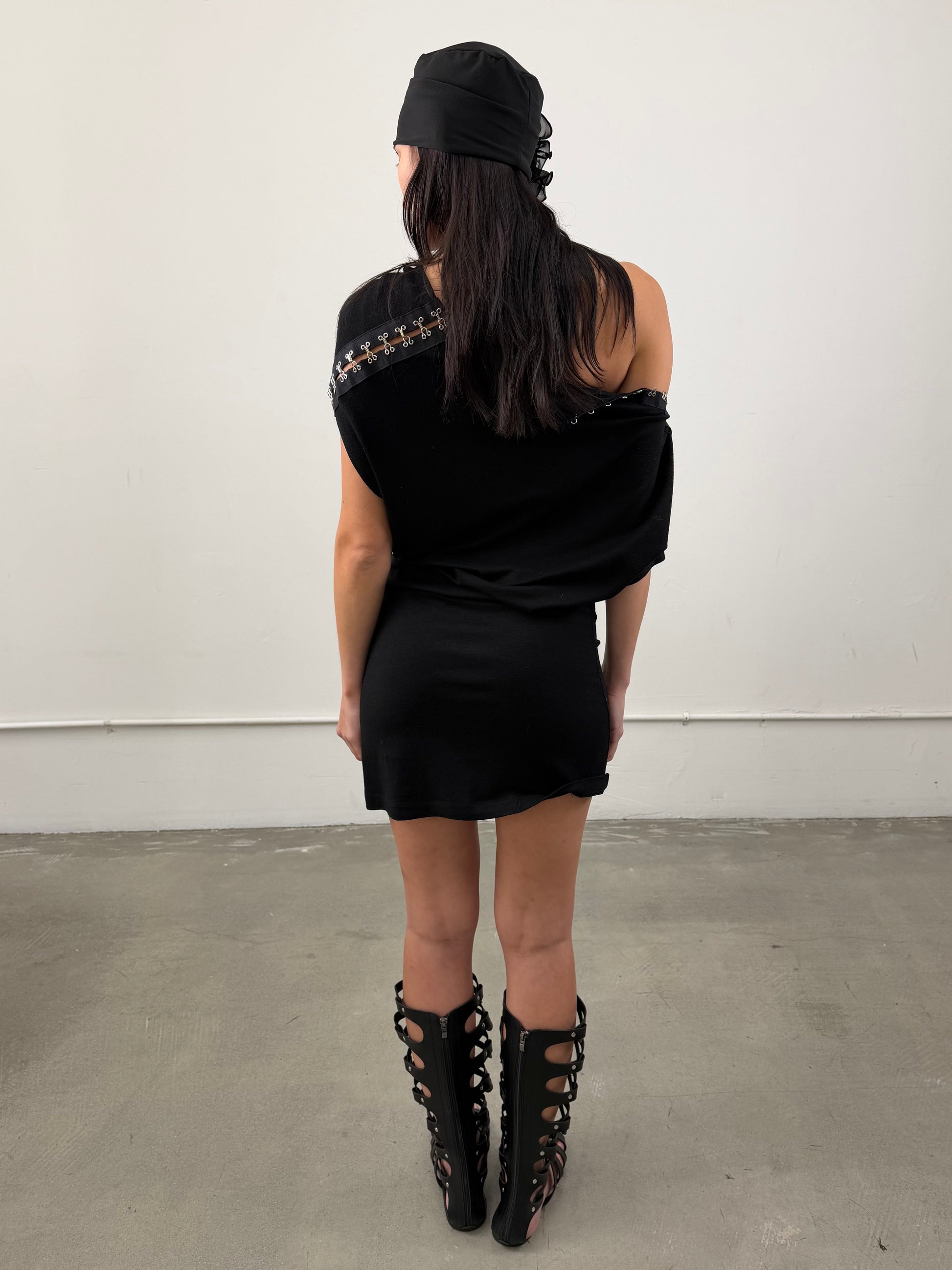 Plein Sud AW2003 Hook &amp; Eye Dress