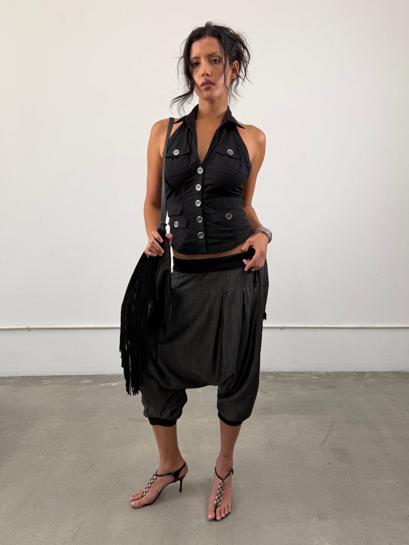 Bebe Halter Top
