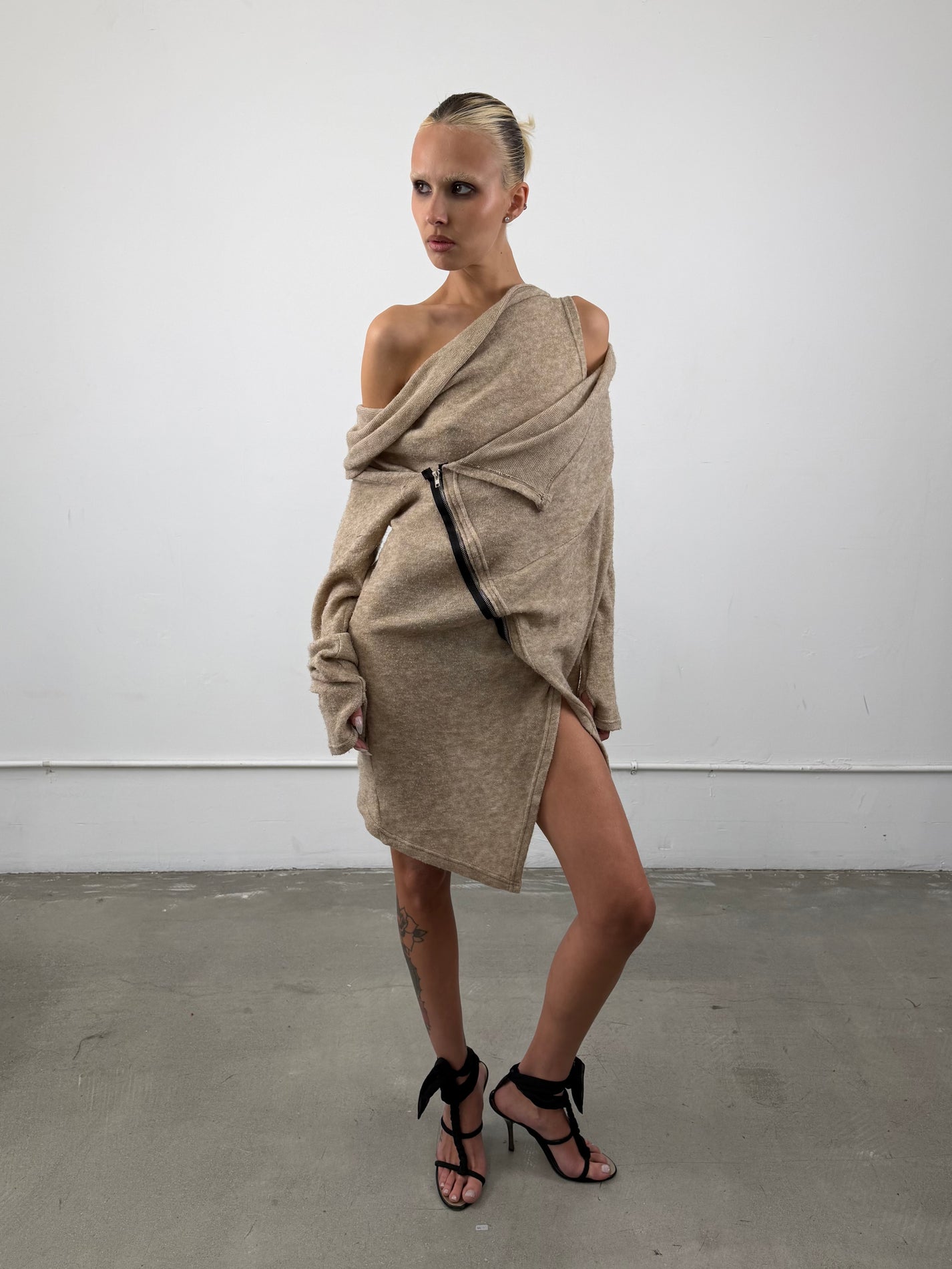 'Eirene' Zipper Dress