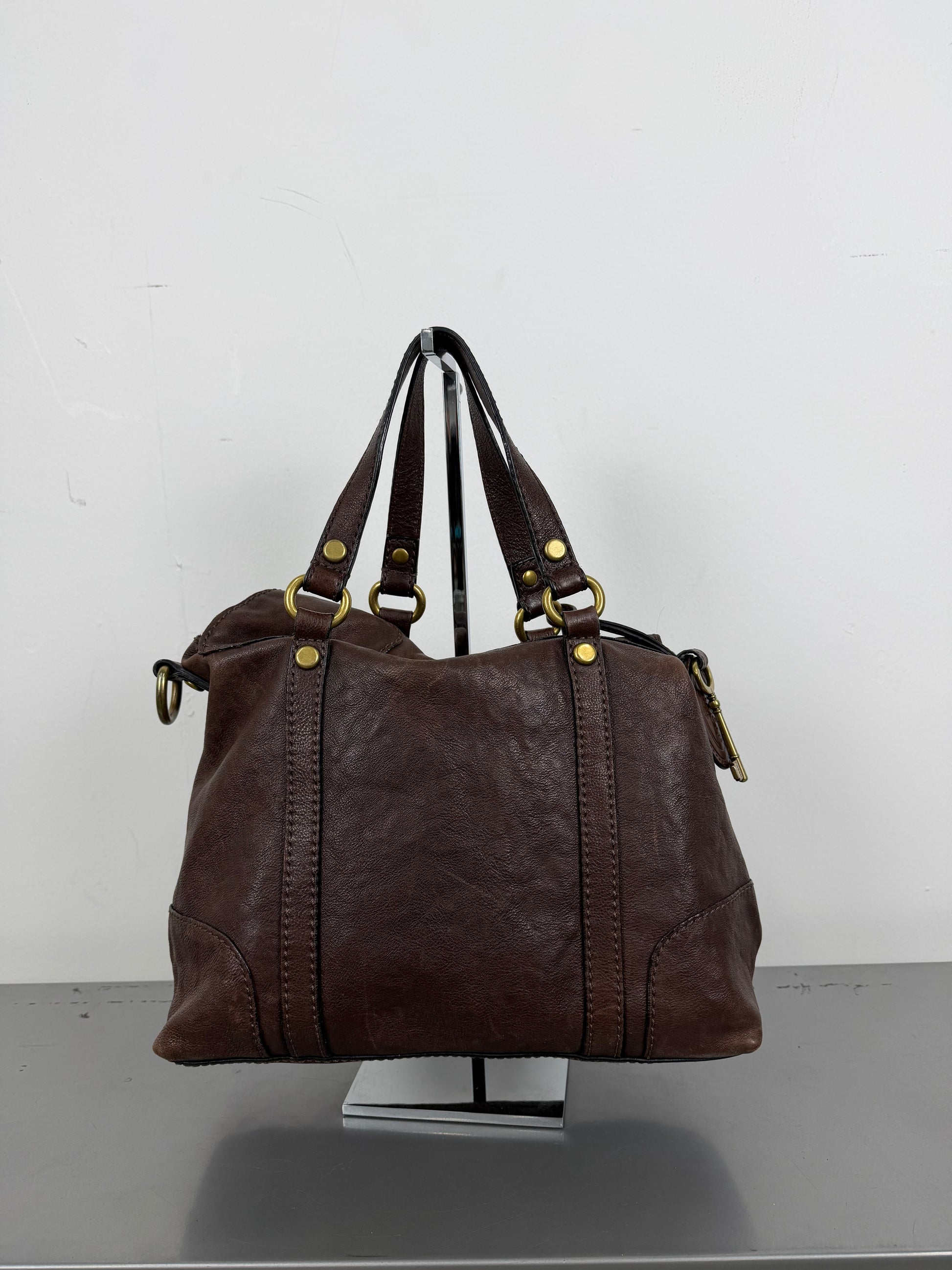 ‘Satyra’ Leather Handbag