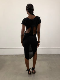 ‘Argyo’ Black Dress