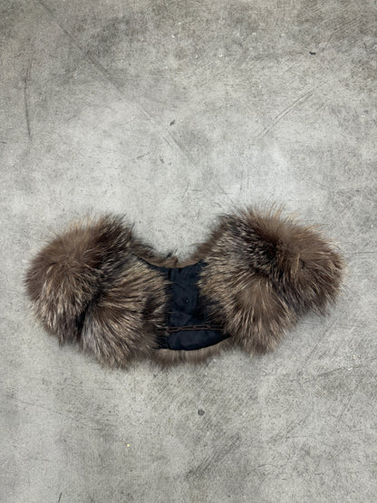 'Najae' Brown Fur Stole