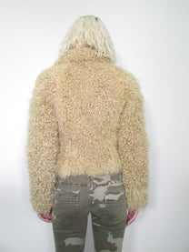 ‘Melina’ Mongolian Fur Jacket