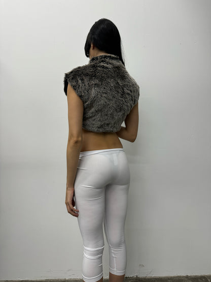 'Erté' Faux Fur Vest