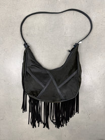 ‘Aleyse’ PonyHair Fringe Handbag