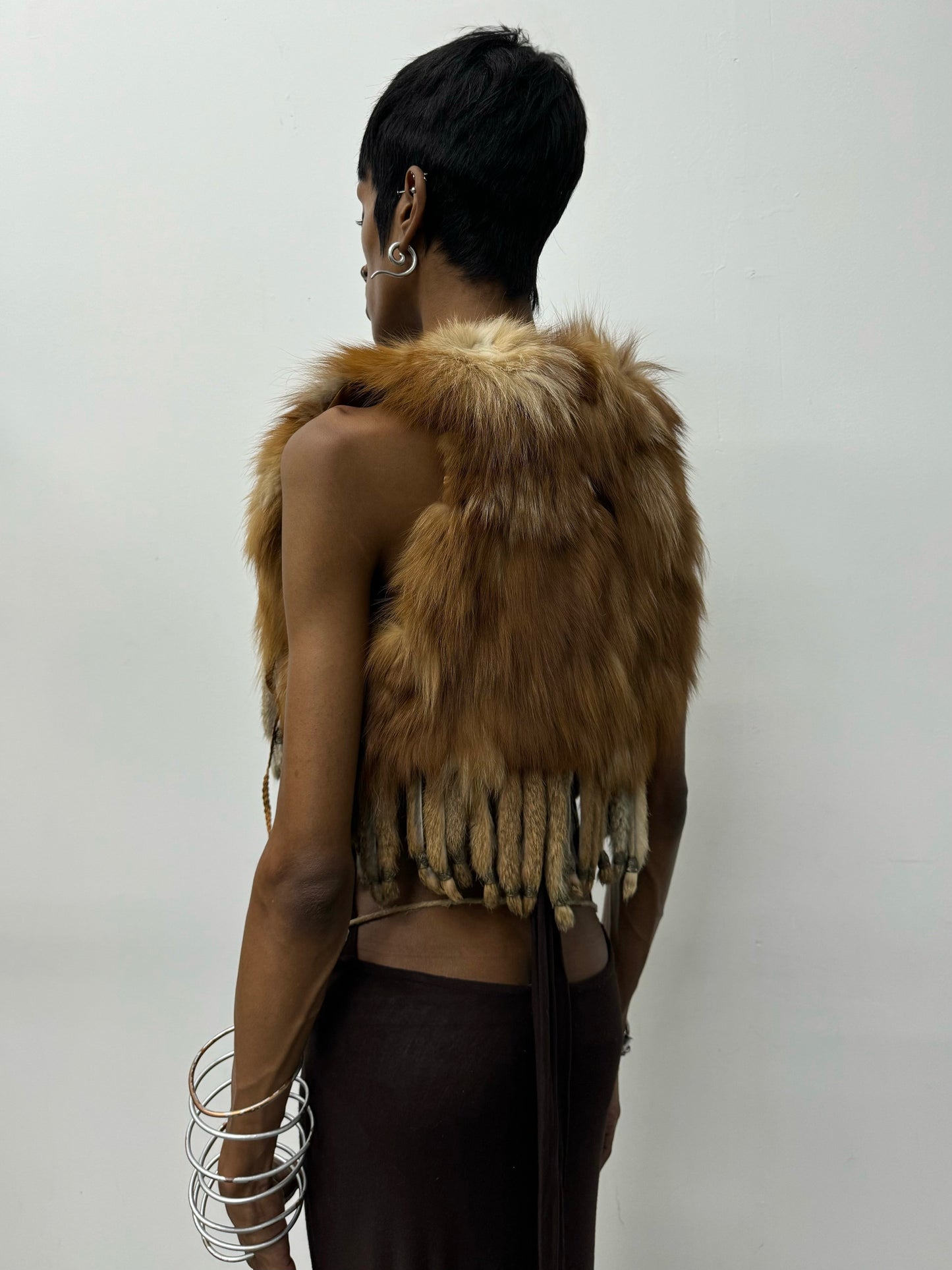 ‘Latto’ Fox Fur Vest