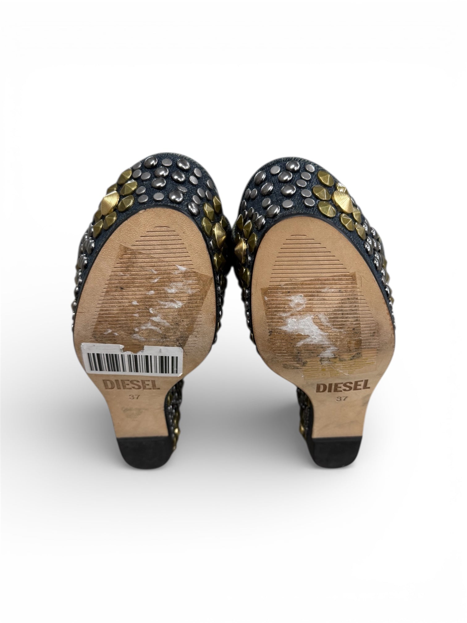 ‘Yoto’ Diesel Studded Heels