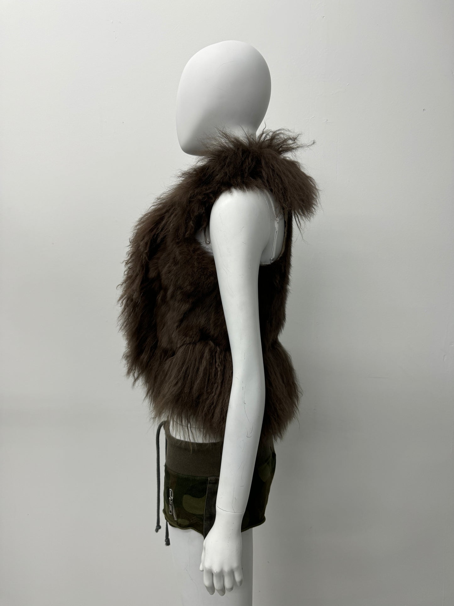 'Petra' Mongolian Fur Vest